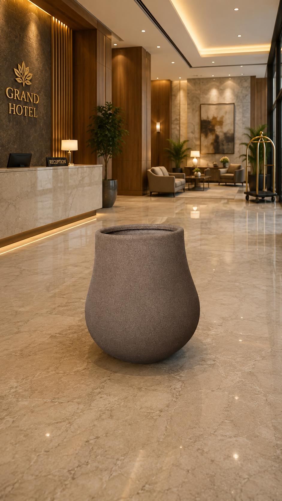 Amora FRP Planter- Large - Image